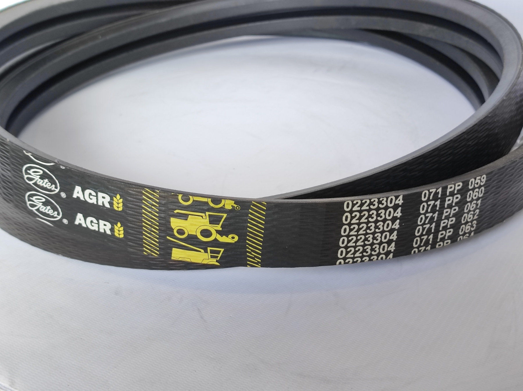 Ремінь багатоклиновий Gates Agri (0223304 / 87526022 / 84320963) - Зображення 2