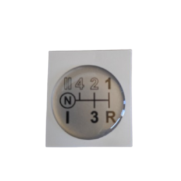 Наклейка КПП 4-передачі (силікон) МТЗ-920/952