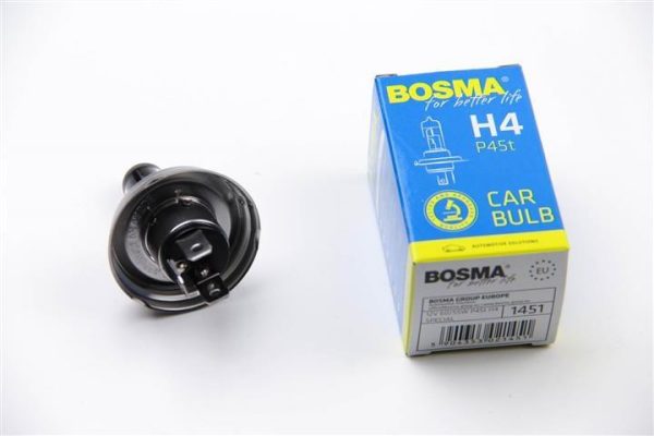 Лампочка 12V 60/55W P45t H4 Bosma