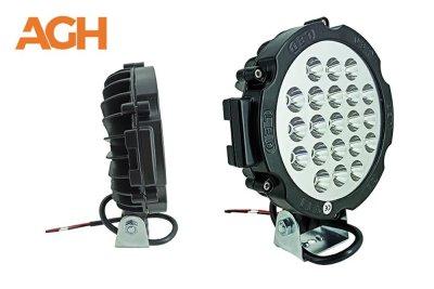 LED Фара робоча кругла 63w чорна AGH