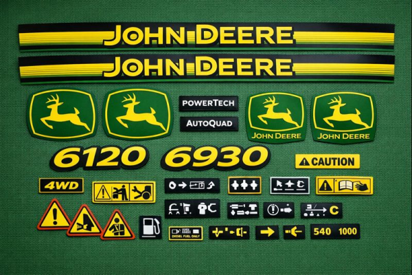 Наклейки для тракторів John Deere