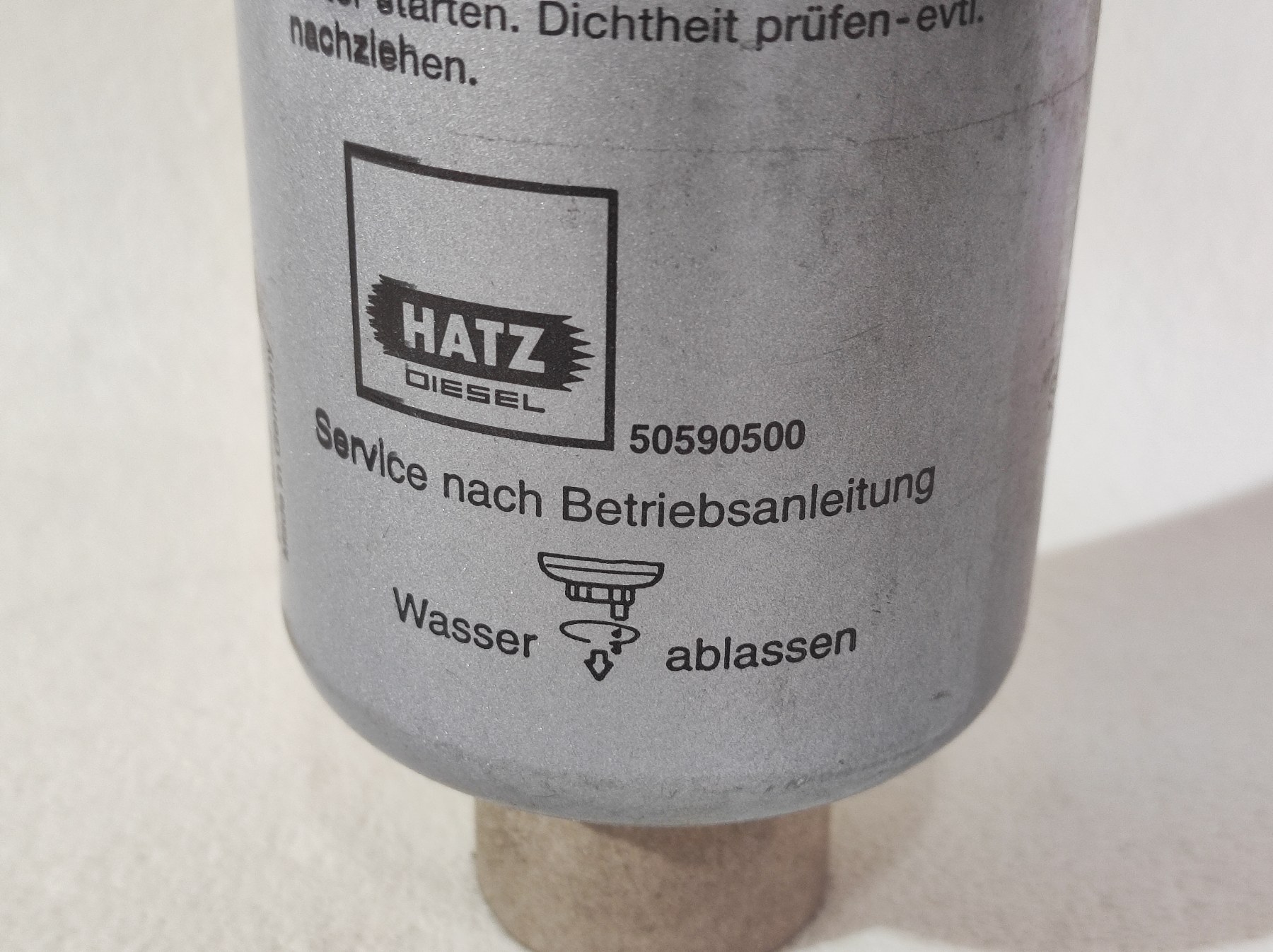 Фільтр паливний HATZ 50590500 - Зображення 2